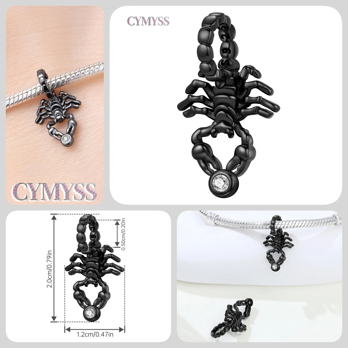 925 Sterling Silver Cute Pet Animal Lion King Pendant DIY Jewelry Beads for Women Bangle Bracelet Necklace Birthday Party Gifts