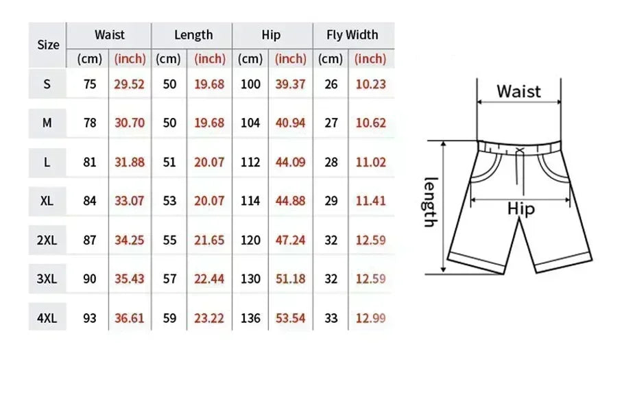 American Retro Men's 100% Pure Cotton Sports and Leisure Shorts, Summer Outdoor Fitness Shorts, Men's Shorts