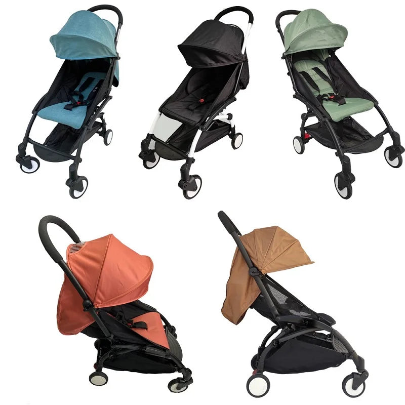 COLU KID® Hood & Mattress Compatible with Babyzen Yoyo2 Yoya Baby Stroller Accessories Sun Canopy and Replacement Seat Cushion