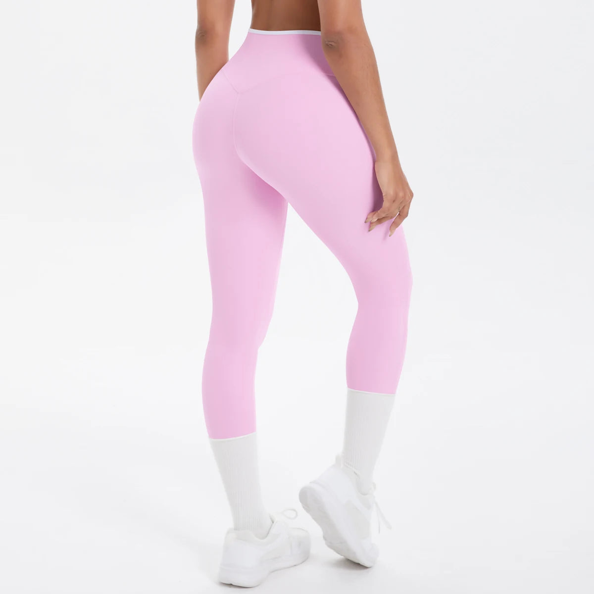 Women Cross High Waisted Sports Suit Breathable Fitness Running Workout Yoga Set Casual Pilates Sportwear Leggings