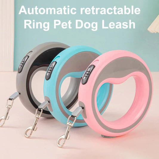 1 Piece 250cm/98.43in Automatic Retractable Dog Leash Outdoor Training Leash For Small Medium Dog Durable Puppy Lead Accessories