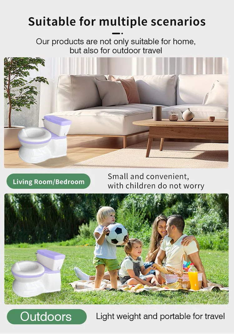 Baby Potty Training Toilet Seat，Baby Potty Toilet Seat Realistic Potty Training Seat With Sticker