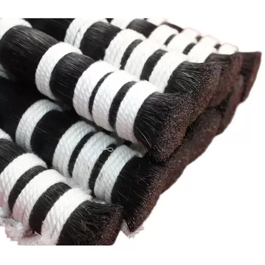 500g Real Black Horse Tail Hairs 80-84cm Horsetail Horsehair Bowed Instrument Bow Hairs Ponytail Mask Hair