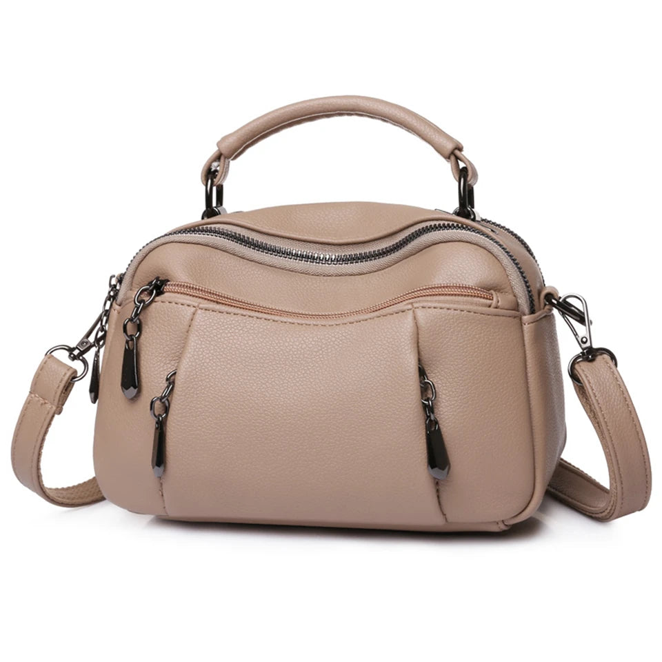 Luxury Women Handbags Designer Brand Leather Shoulder Bag Female Fashion Crossbody Bags for Women Clutch Purse Sac A Main