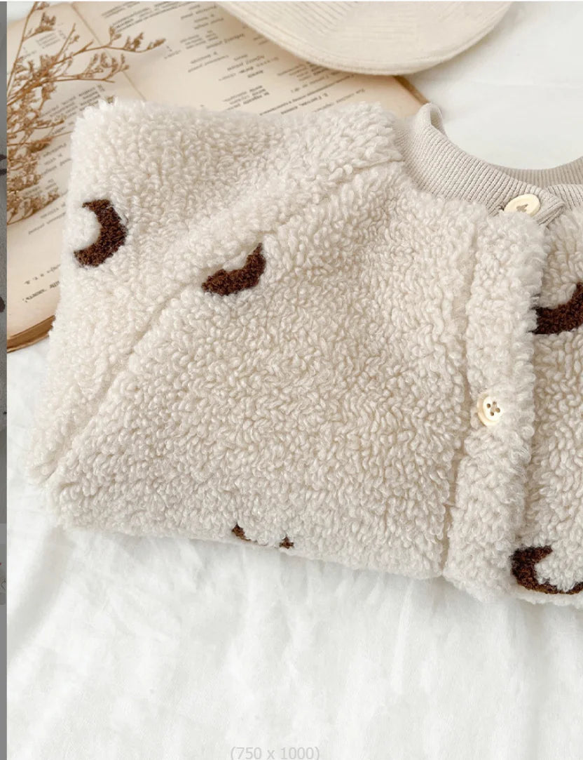 Winter Baby Clothes Newborn Thick Fleece Warm Baby Romper Girl Boy Jumpsuit Autumn Infant Boys Overalls Todder Jumpsuit Playsuit