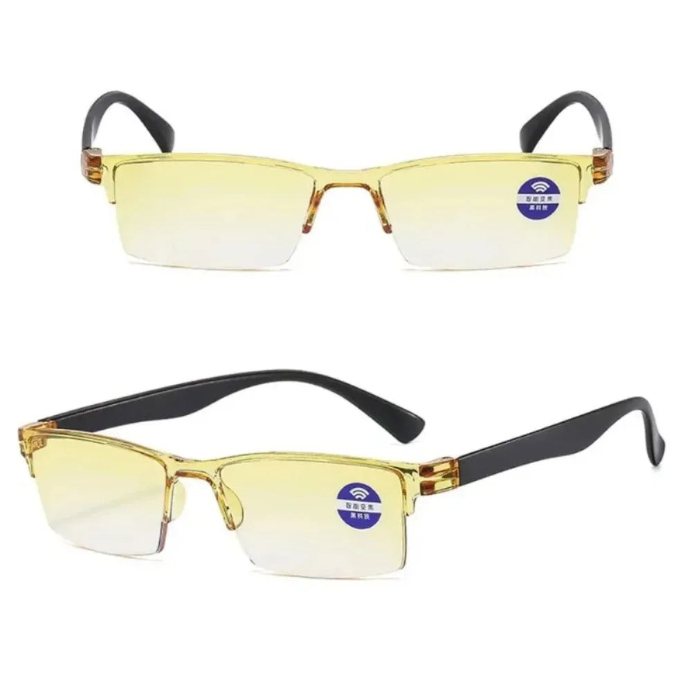 Smart Automatic Zoom Reading Glasses Ultralight Optical Anti Blue-ray Radiation Protection Spectacle Presbyopia Eyewear Unisex