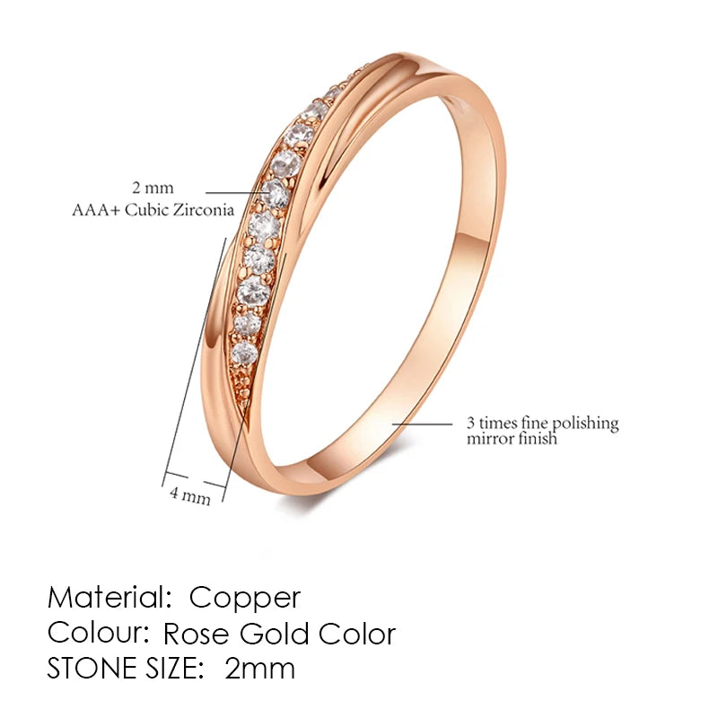 Ring For Women & Men Classic Engagement Wedding Lover Rings AAA+ Cubic Zirconia Fashion Jewelry R011 R062