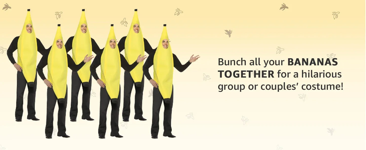 Halloween Adult Funny Cosplay Fruit Vegetable Costume Banana Carnival Dress Up Outfit Couple Party Purim Fancy Dress Stage Show