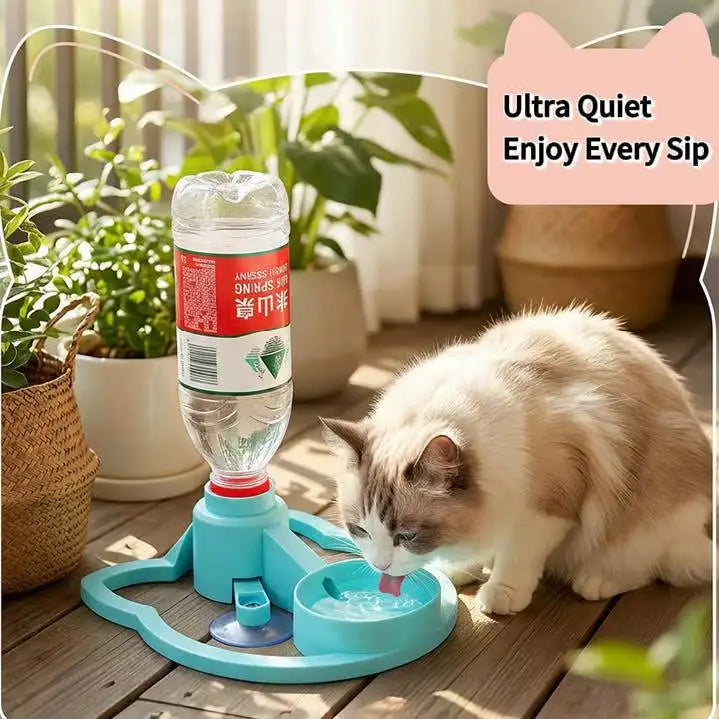 Stable Non-Slip Automatic Waterer for Pets, Ensures Clean Drinking Water, Promotes Pet Health, Ideal for Dogs and Cats