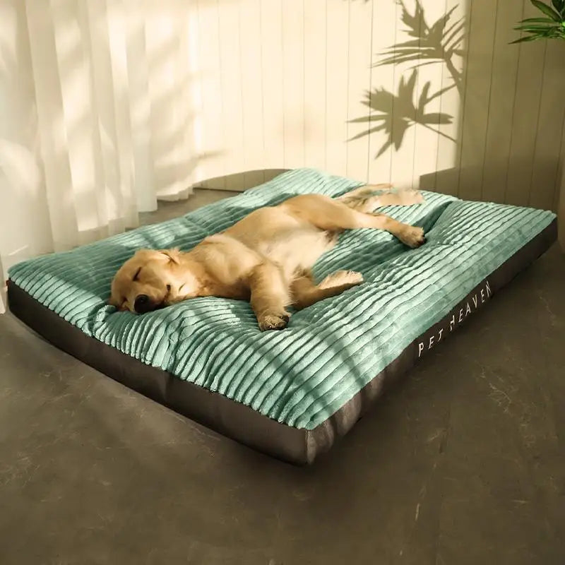 XXL Dog Bed Kennel Extra Thickened Deluxe Dog Bed Kennel - Pet Bed, Anti-bite, Anti-dirt, Soft and Comfortable, Four-season Use,