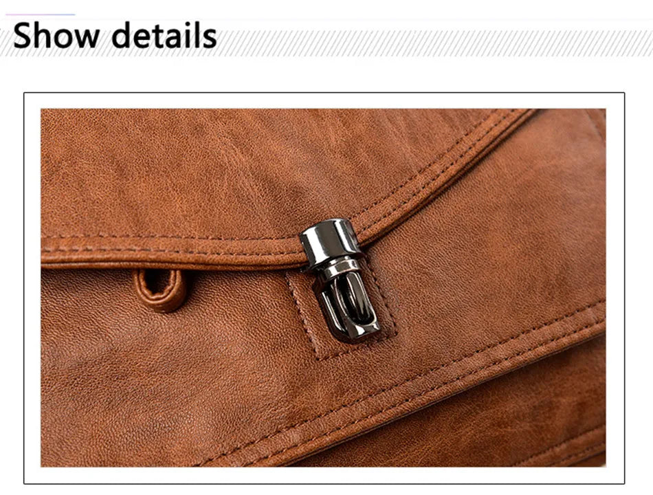 Vintage Soft Leather Women's Crossbody Bag Luxury Designer Handbag Small 2024 Sac a Femme Femmels' Shoulder Bags