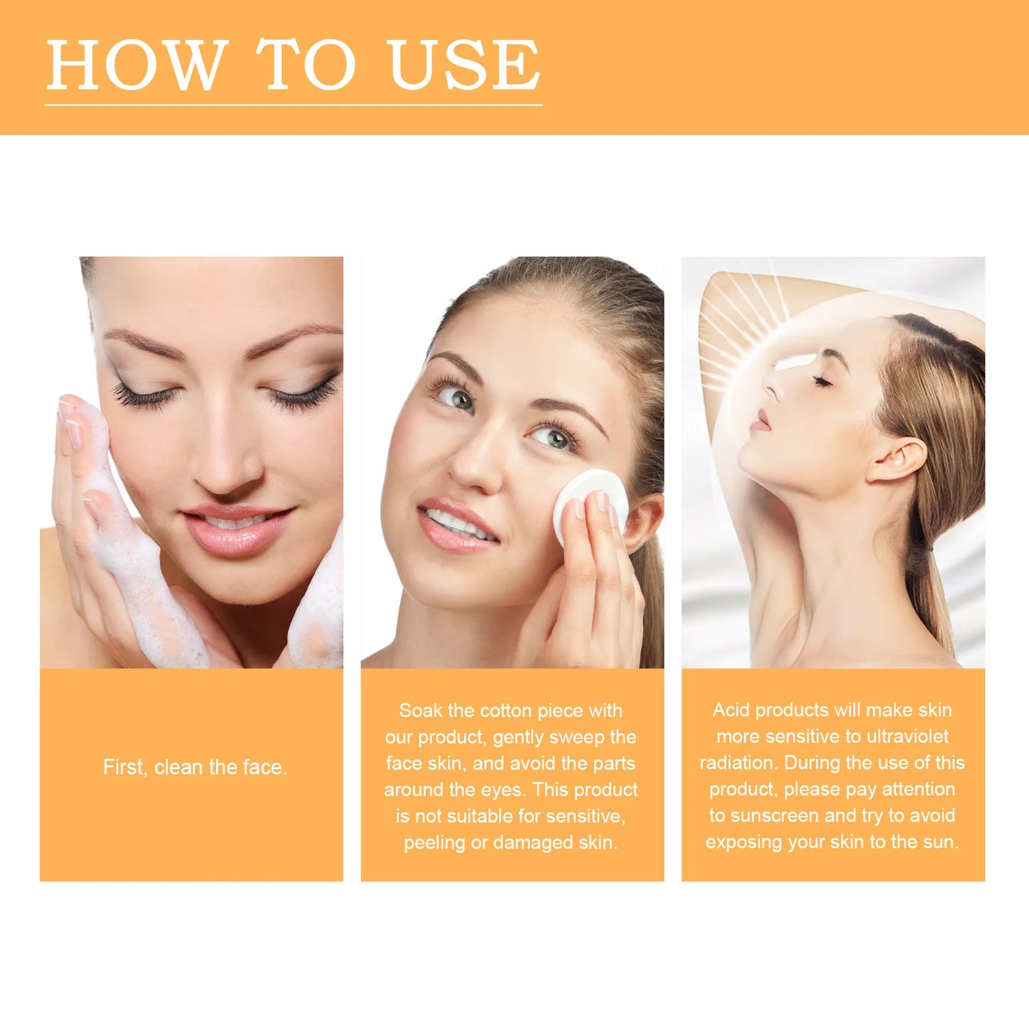 EELHOE The Glycolic Acid 7% Toning Solution 100ml Shrink Pores Repair Facial Oil Nourish Gentle Glycolic Acid Toner Face Essence