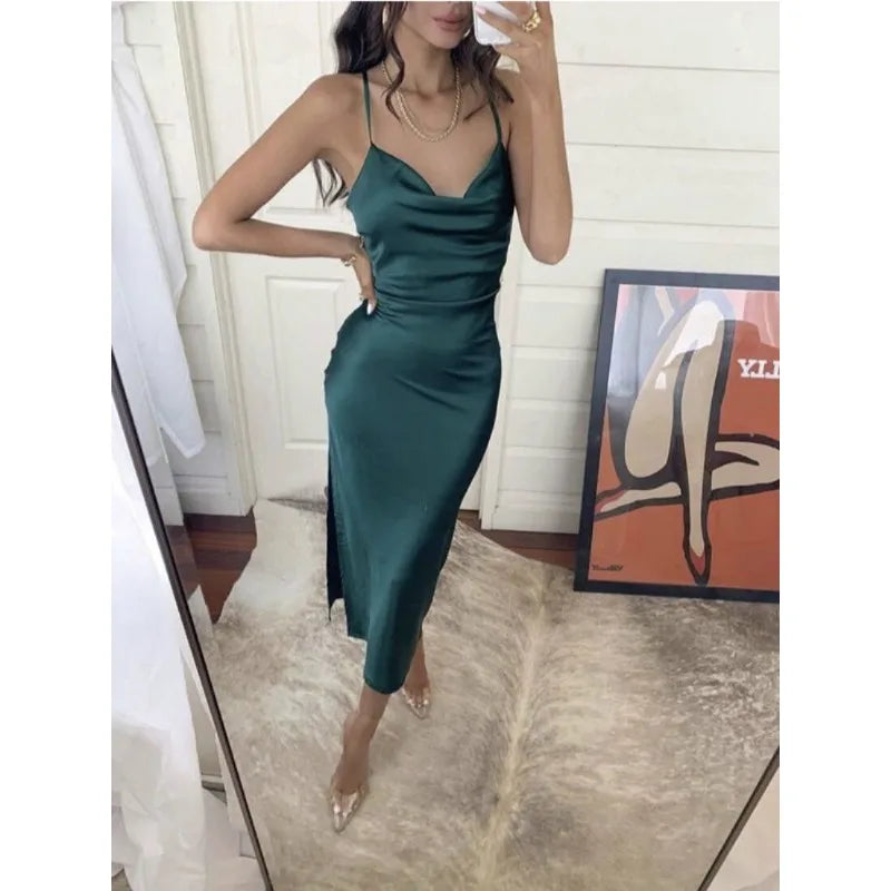 Luxurious Women Folds Party Cocktail Dress Elegant Off Shoulder Celebrity Guest Graduation Evening Floor Length Dress Prom Gown