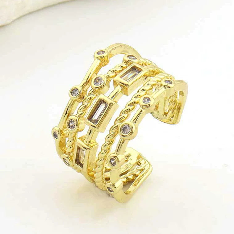 VENTFILLE 925 Sterling Silver Geometric Line Cross Wrap Open Ring For Women Gift Irregular Punk Adjustable Jewelry Dropshipping