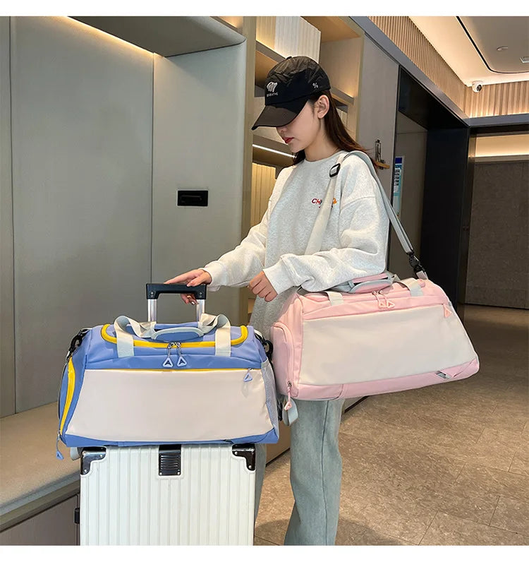 Korea Mommy Bag Baby Stroller Nappy Bag Baby Diaper Organizer Portable Tote Bags Maternity Multi-function Travel Messenger Bags
