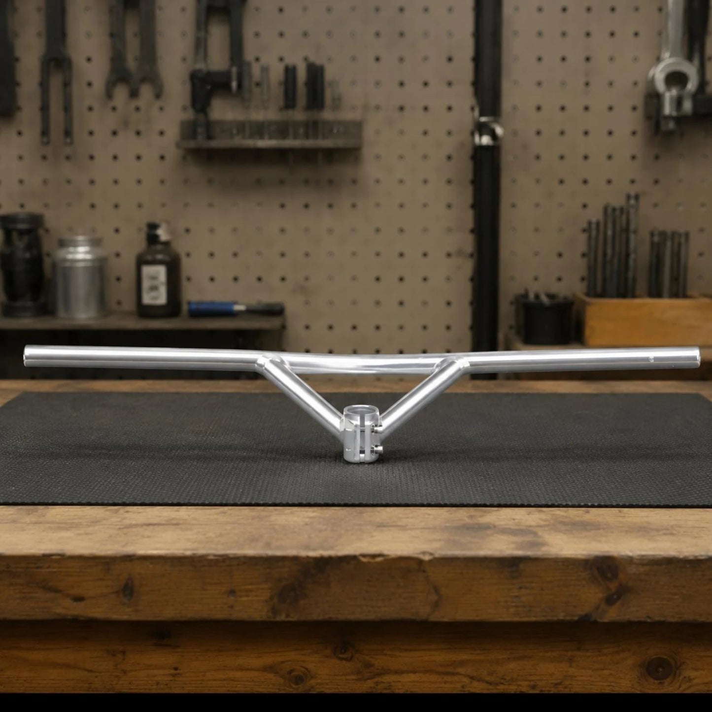 Aluminum Alloy Handlebar Retro Appearance Aluminum Riser Handlebar Riser Bike Bar Comfortable Grip Cycling Equipment Lightweight