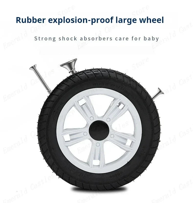 Poussette Double Front and Rear Seats Foldable Baby Stroller for Two Children Lightweight Portable Twin Stroller EU STOCK