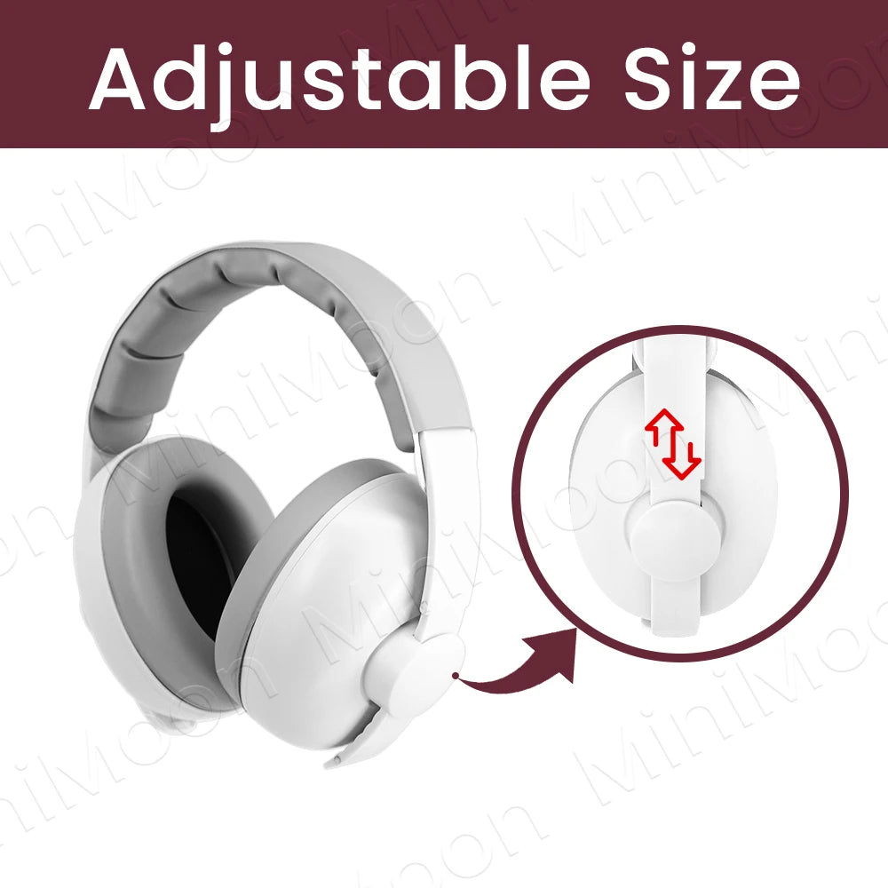Baby Noise Canceling Earmuffs for Newborn & Toddler, Infant Hearing Protection Headphones