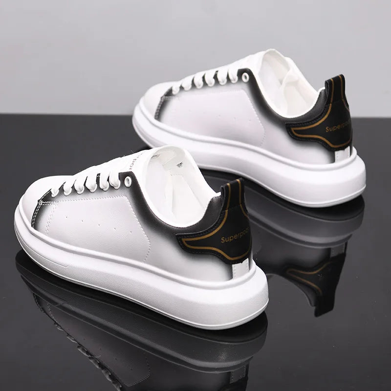 New Luxury Design Sneakers For Men Fashion White Board-shoe Soft Women Walking Shoes Running Shoes Couples Sneakers Tennis shoes
