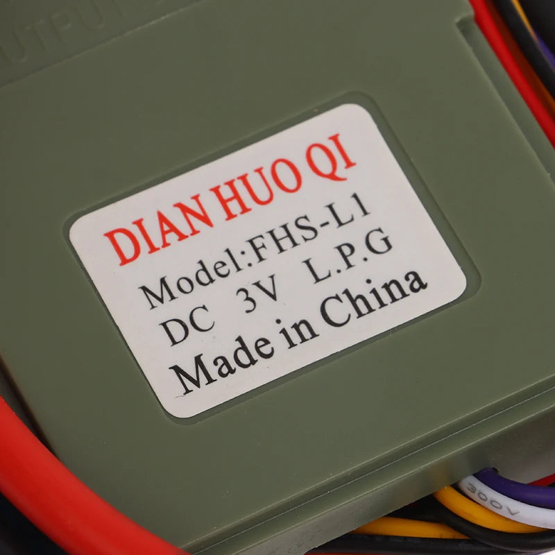 1Pc DC 3V Gas Stove Double Ignition With Temperature Control And Display Pulse Igniter 12 Wires For  Gas Water Heater.