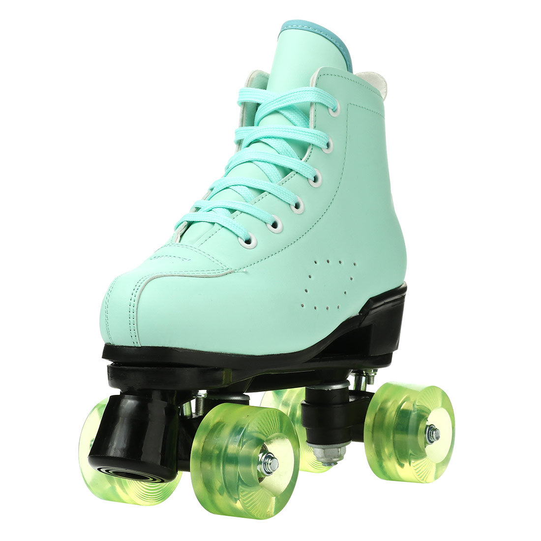 2025 Double-Row Roller Skate Shoes  4 Wheels Skates For Women Men Outdoor Sport Skating Training Quad Sneakers Size 34 35 36-45