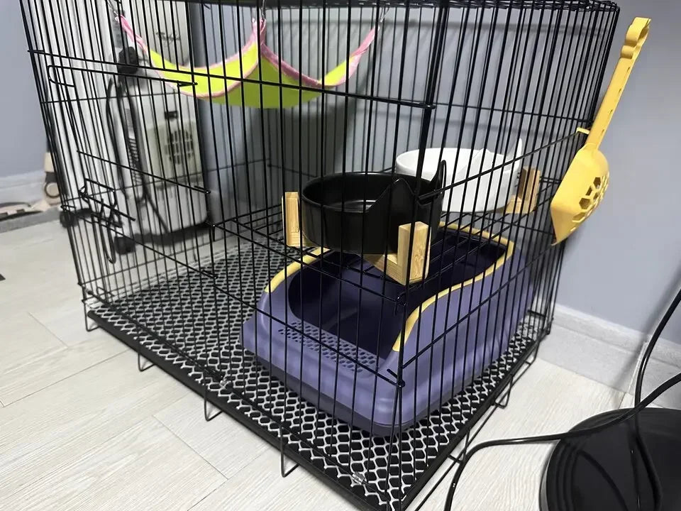 Semi Closed Plastic Sand Box Large Capacity Cat Litter Box For Cats Pet Toilet Anti Splash Cat Tray Cleaning Bath Basin Supplies