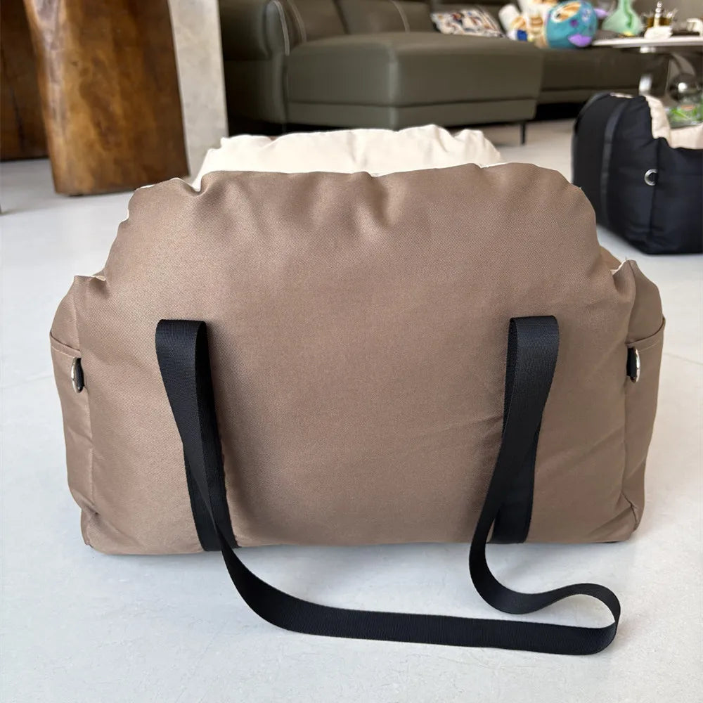 Pet Dog Car Seat Cover Safety Waterproof Puppy Nest Mat Cat Carrier Soft Comfort Travel Dog Car Seat Bed Washable Pet Carrier