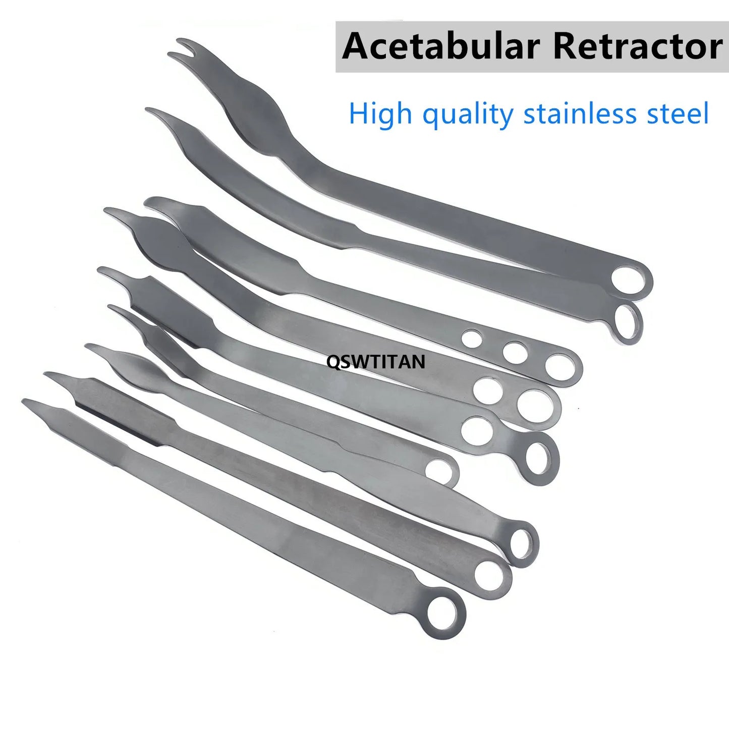 Bone Rry Hip hook Hip Joint Retractors for Upper Lower Extremity Phalanges acetabular retractor Veterinary Surgical Instrument