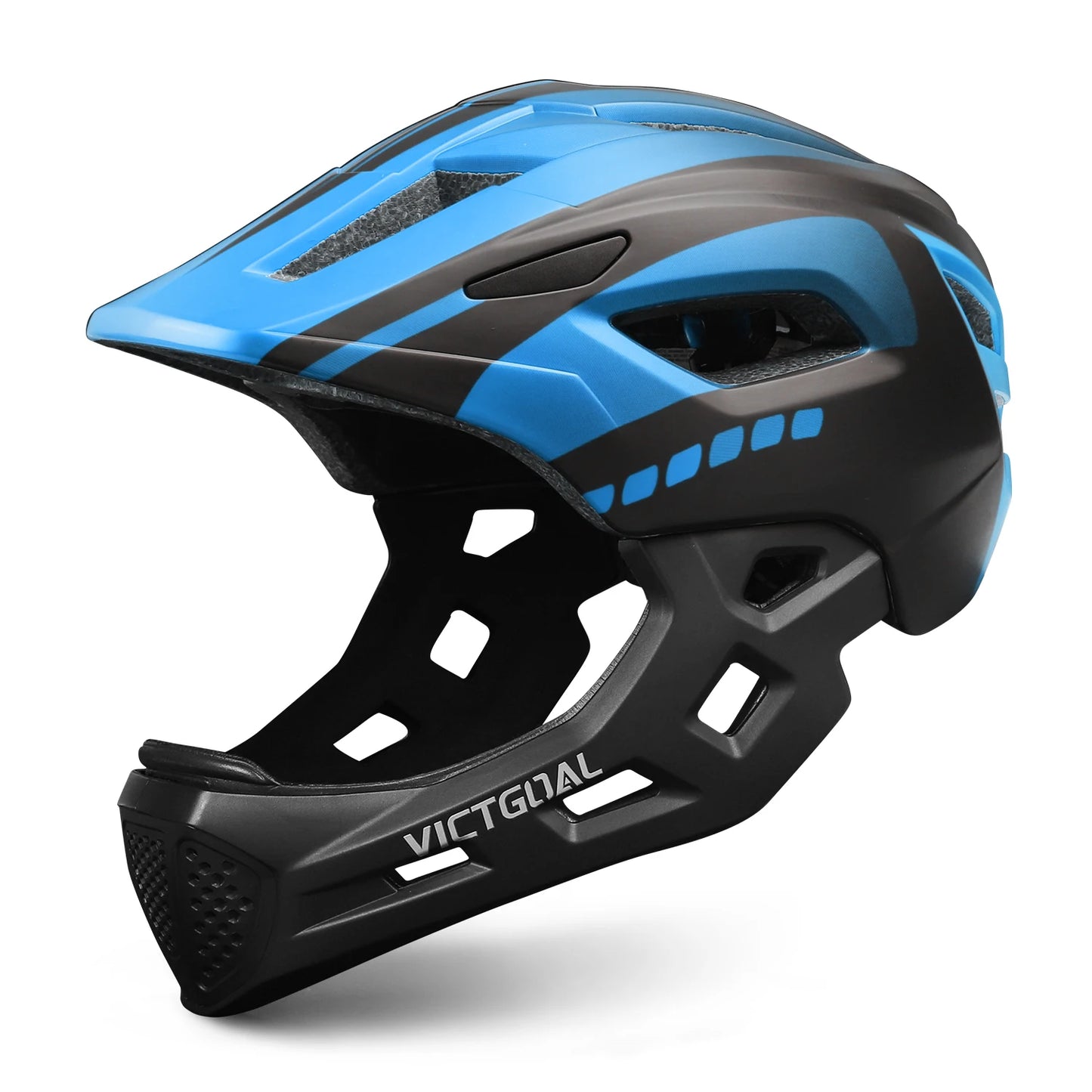 VICTGOAL Kids Detachable Full Face Bicycle Helmet Child Sports Safety Cycling Protection for Balance Bike Roller Skating Caps