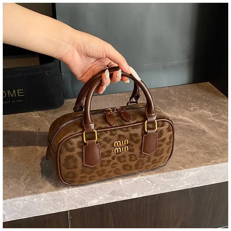 Original Square Leather Satchel Handbag Women Designer Tote Shoulder Crossbody Purse Luxury Diaper Bag