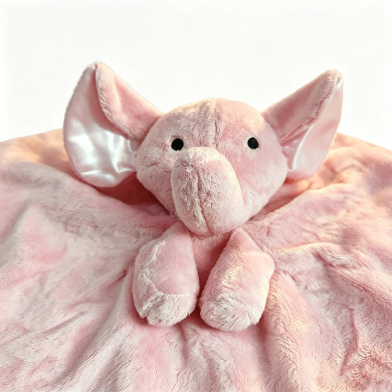 Baby Security Blanket Soft Plush Stuffed Animal Toys Infant Bibs Nursery Newborn Sleeping Dolls Cartoon Soother Appease Towel