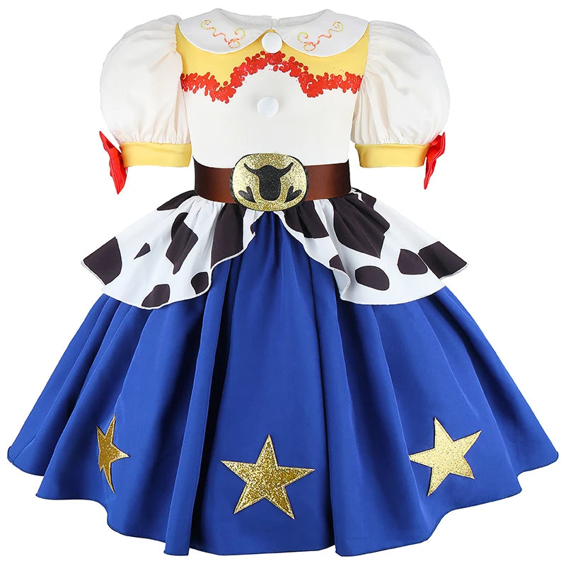 2026 New Halloween Girls Dress Up Costumes Children's Cosplay Costumes Children's Role Play Princess Dresses Complete Set