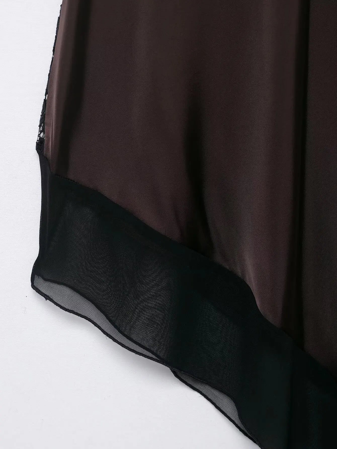 HH Women Sexy Satin Asymmetric Midi Dress Spring Summer Female Fashion Backless Sling V-neck Holiday Party Beach Short Dresses