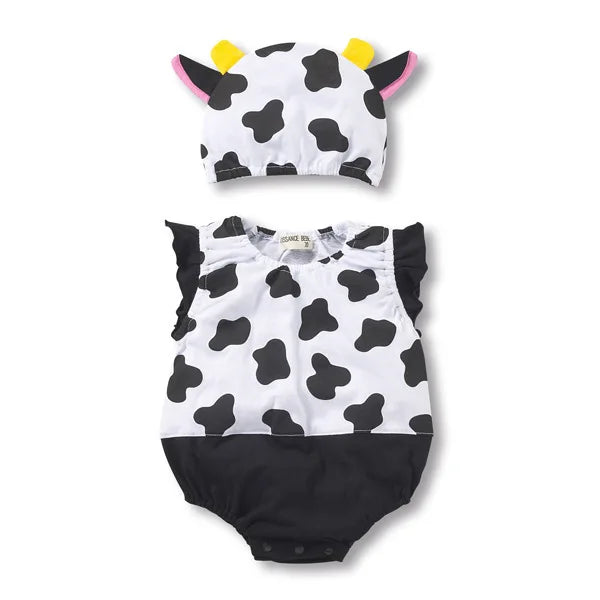 Summer Girl Baby Triangle Bodysuits Baby Cotton Cartoon Watermelon Bee Print Clothes Set Roupas Bebe Menino 0 a 6 Meses