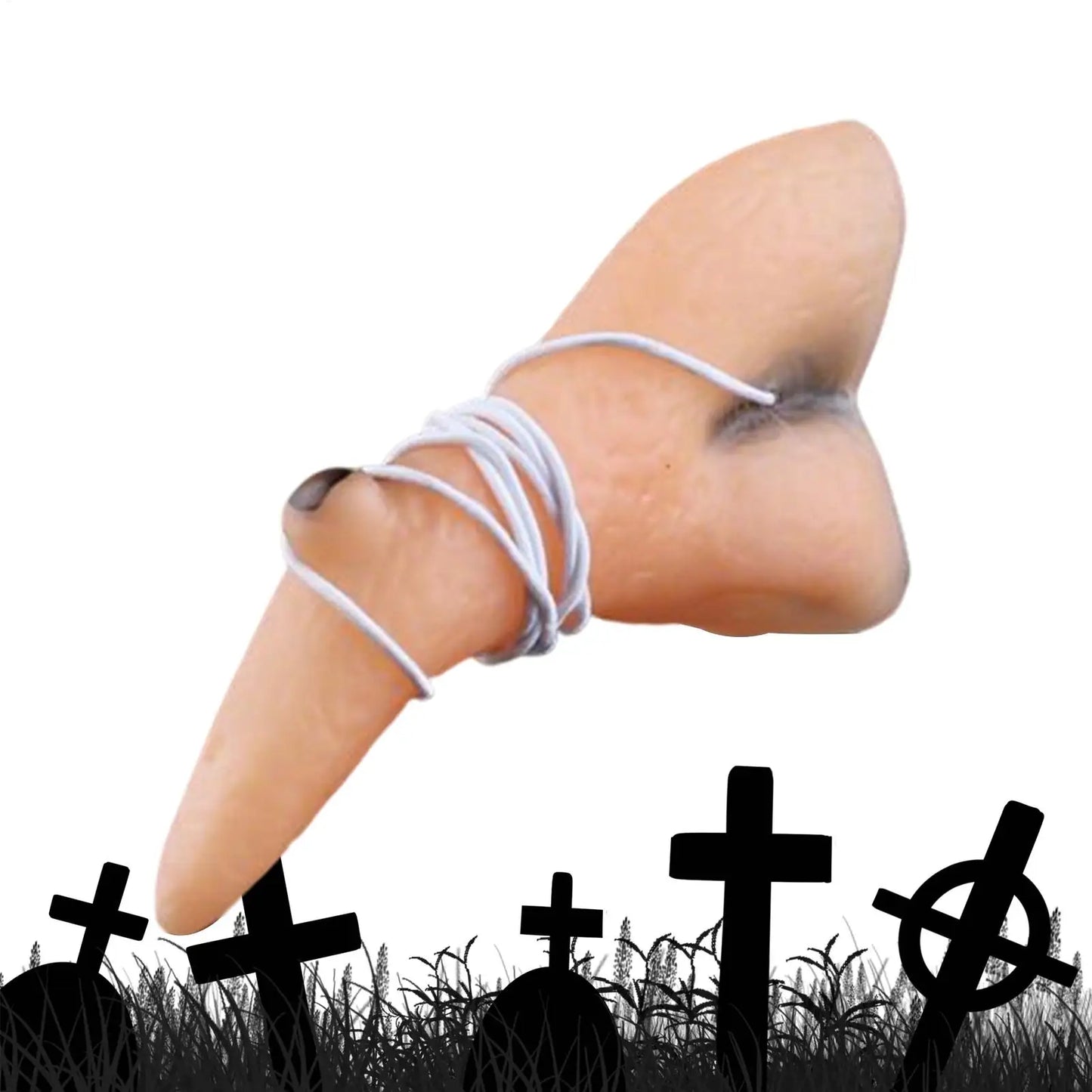 Halloween Witch Nose Costume Photo Prop Witch Fake Nose Cosplay Halloween Theme Party Funny Dressing Realistic Long Nose