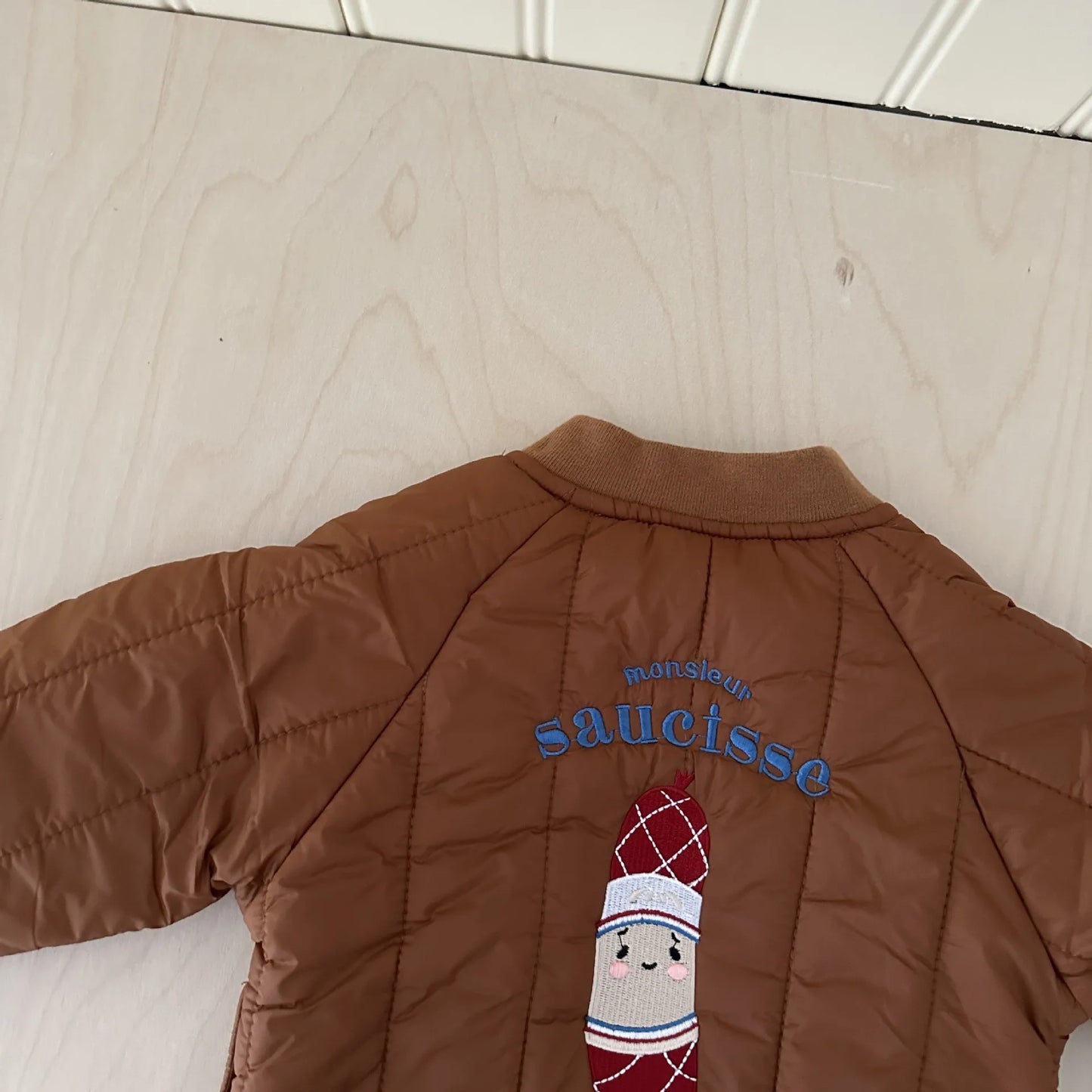 2025 Winter New Baby Fleece Warm Coat Cartoon Embroidery Boys Girls Cotton Padded Jacket Plus Velvet Thick Kids Quilted Jacket