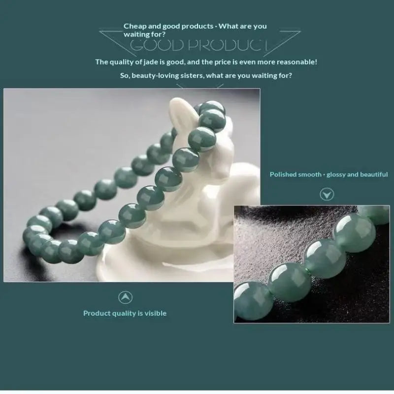 Men's Versatile Hand-held Jewelry Bracelet with Beads Ideal for All Settings