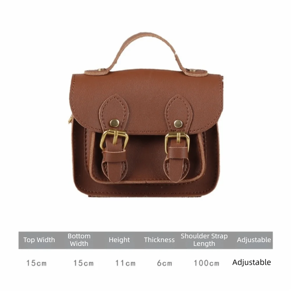 Versatile Design Children Messenger Bag Retro Style Simple Crossbody Bags Creative School Supplies Backpacks Cute For Women