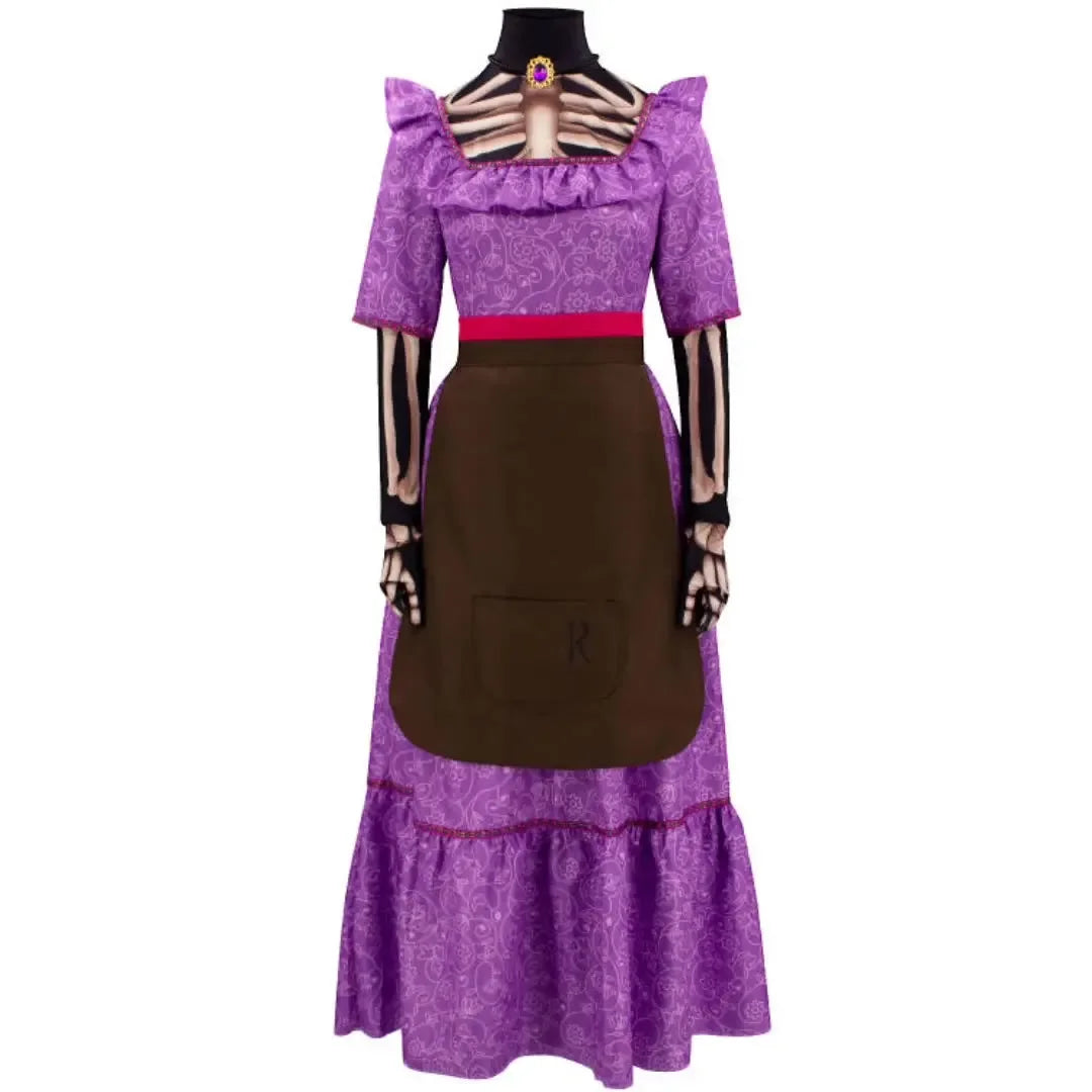 Halloween Family Party Movie CoCo Mama Imelda Cosplay Costume