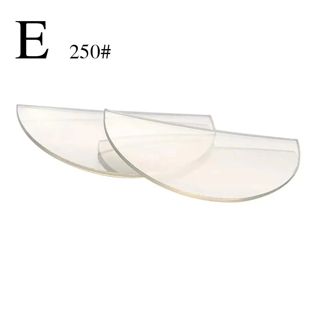 2pcs Stick-on Reading Glasses Lens Liquid Silicone Bifocal Presbyopic Lenses Magnification Bifocal Lenses +100 to +350