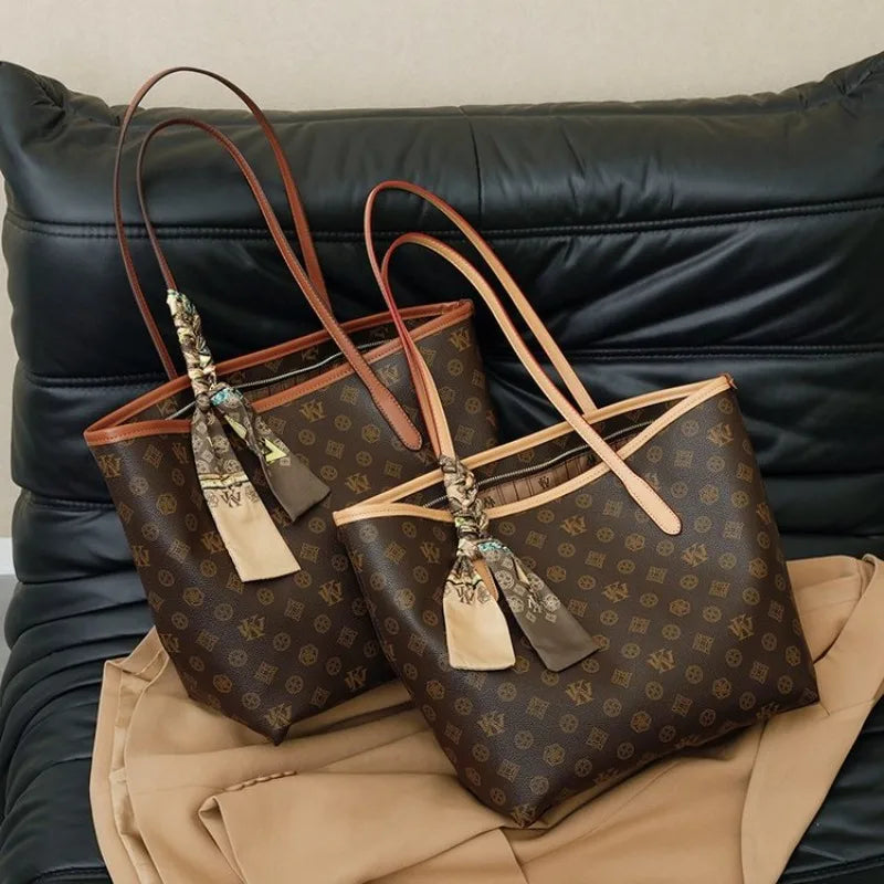 Stylish Designer Party Diaper Bag For Women Luxury Leather Tote Large Capacity Elegant Crossbody Handbag For Evening Outings
