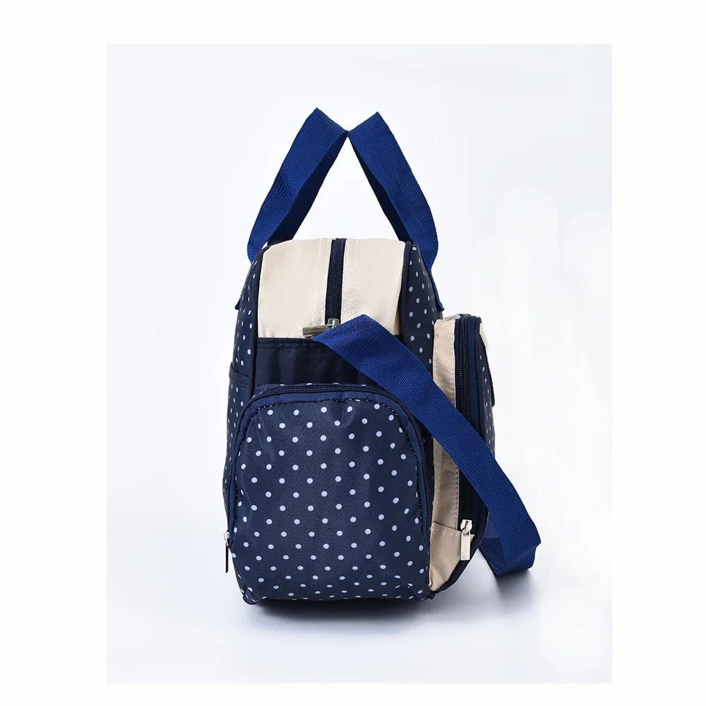 Fashionable Dot Lightweight One Shoulder Mommy Bag for Going Out Multi Functional, Large Capacity Handheld Diagonal Diaper Bag