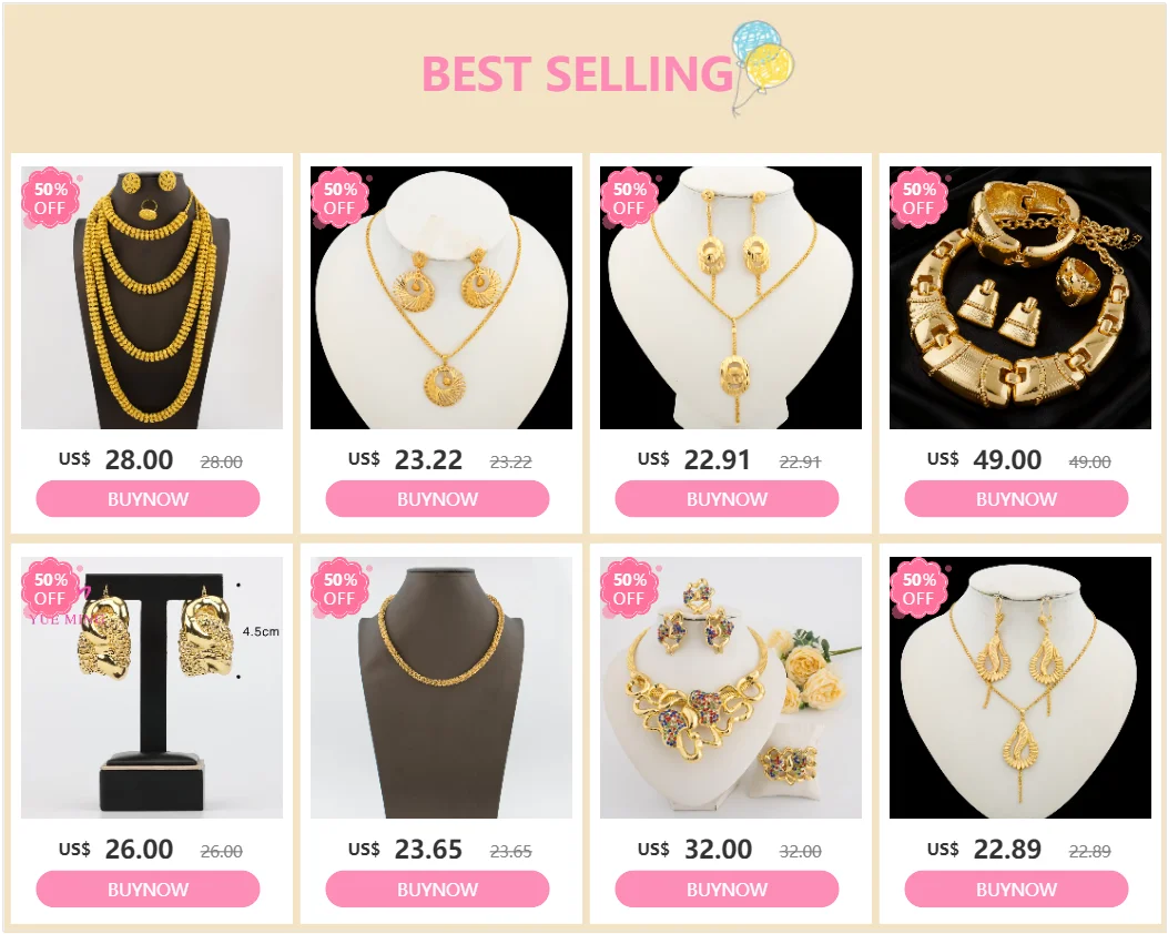 Jewelry Set for Women Luxury Pendant Necklace and Dangle Earrings Weddings Bridal Bangle Ring Set Gifts ﻿