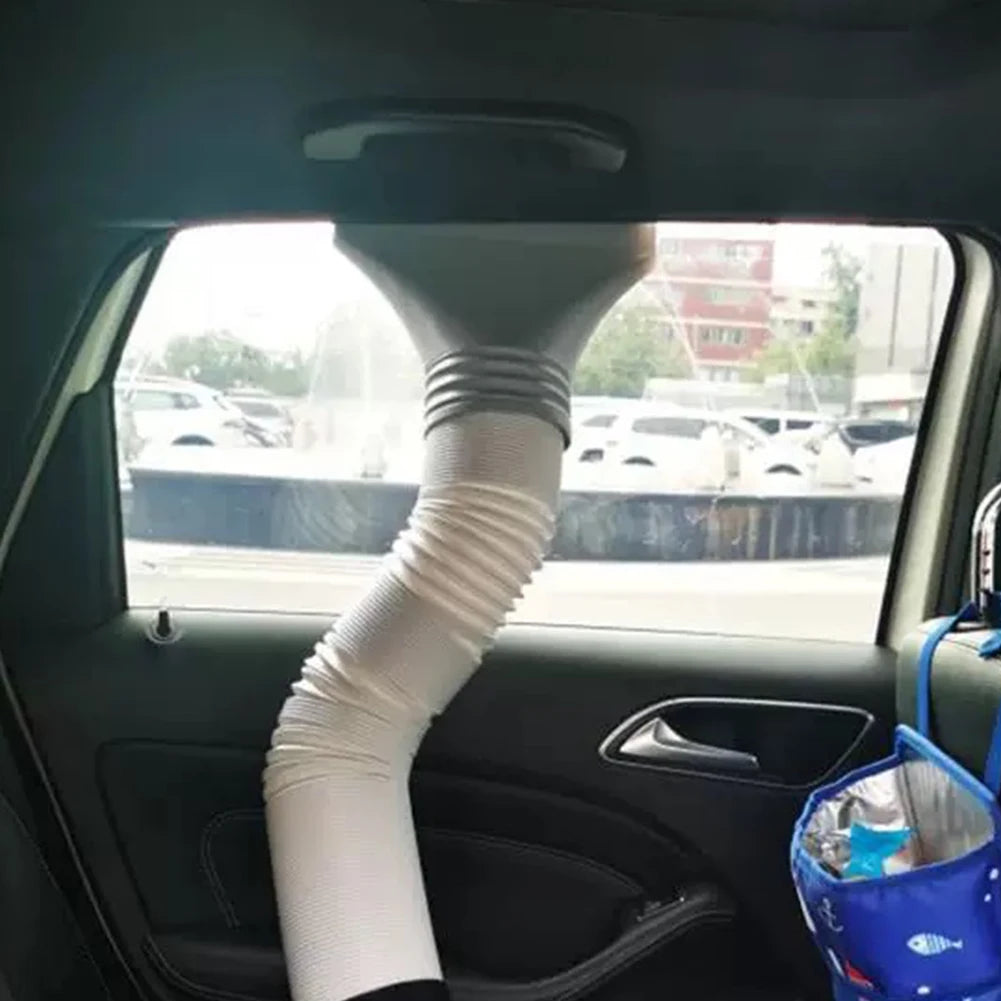15CM Flat Mouth Joint Exhaust Hose Adapter Portable Mobile Air Conditioner Exhaust  Hose Window Duct Pipe Hose Connector Nozzles