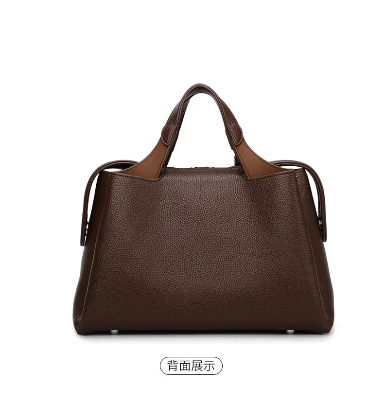 Luxury leisure travel zipper shoulder bag, high-quality design handbag, classic and trendy women's backpack