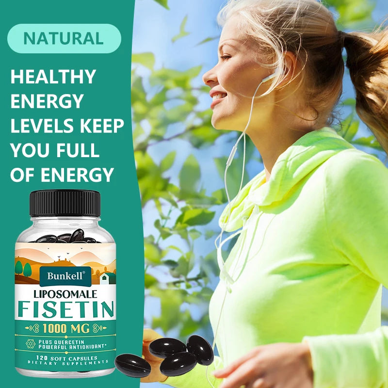 Liposomal Capsules,Anti-aging,Boosts Energy Levels,Improves Focus,Promotes Cellular Health,Boosts Metabolism-120 Capsules