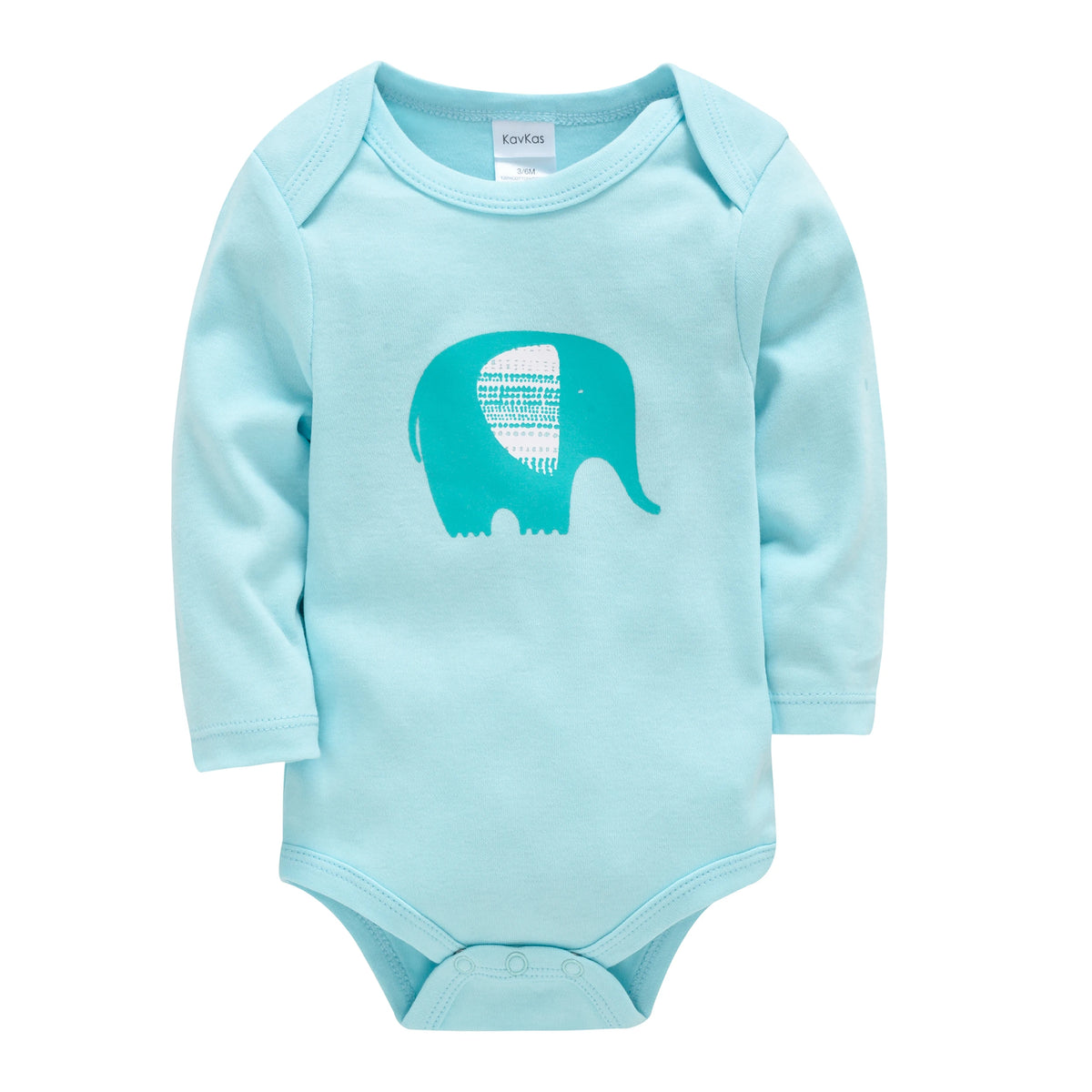 Baby Bodysuit Long Sleeve Cotton 3PCS Set Elephant Rocket Letter Print Infant Romper Onesie Spring Autumn Boy Girl Clothes