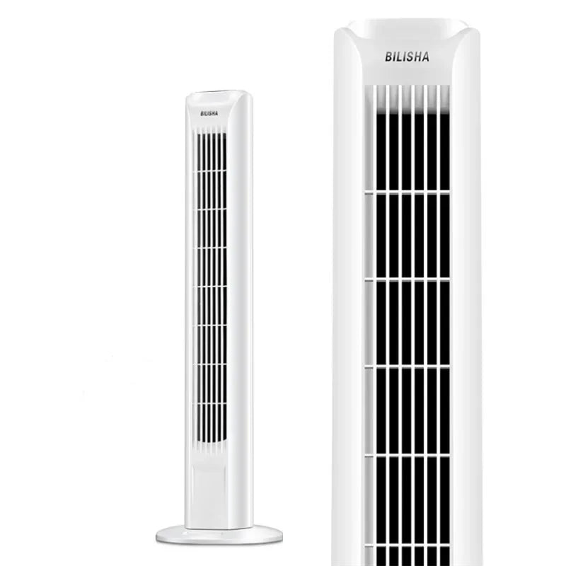 Bladeless Oscillating Tower Fan Quiet Remote Control USB Portable Adjustable Height Silent Bedroom Office Dorm Air Conditioner