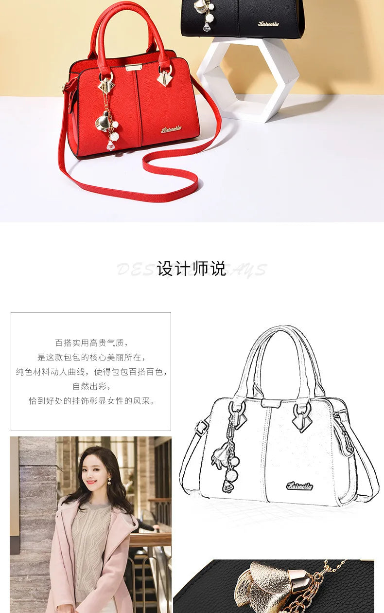 New Women bag Handbags Bag for 2027 Female luxury designer shoulder bags women Large capacity fashion crossbody bag