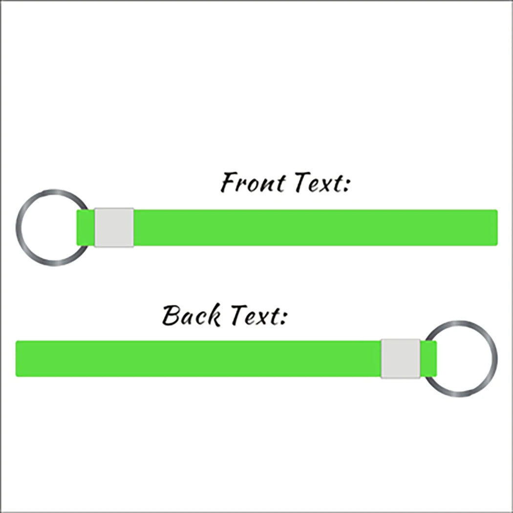 Custom Keychains Personalized Key Rings Llaveros Personalizados Customized for Events, Gifts, Backpacks, Awareness, Business